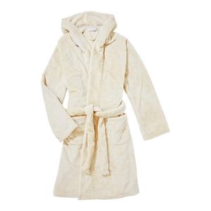Summer & Rose Plush Hooded Robe - XS/S/M